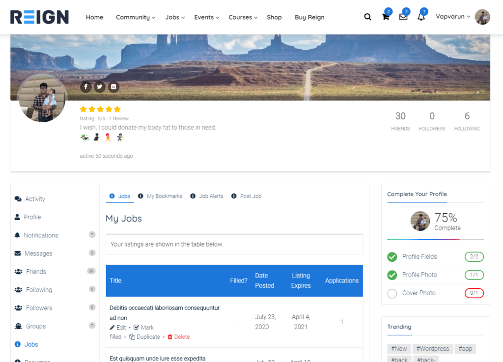How to Integrate BuddyPress & WP Job Manager to create a social job portal