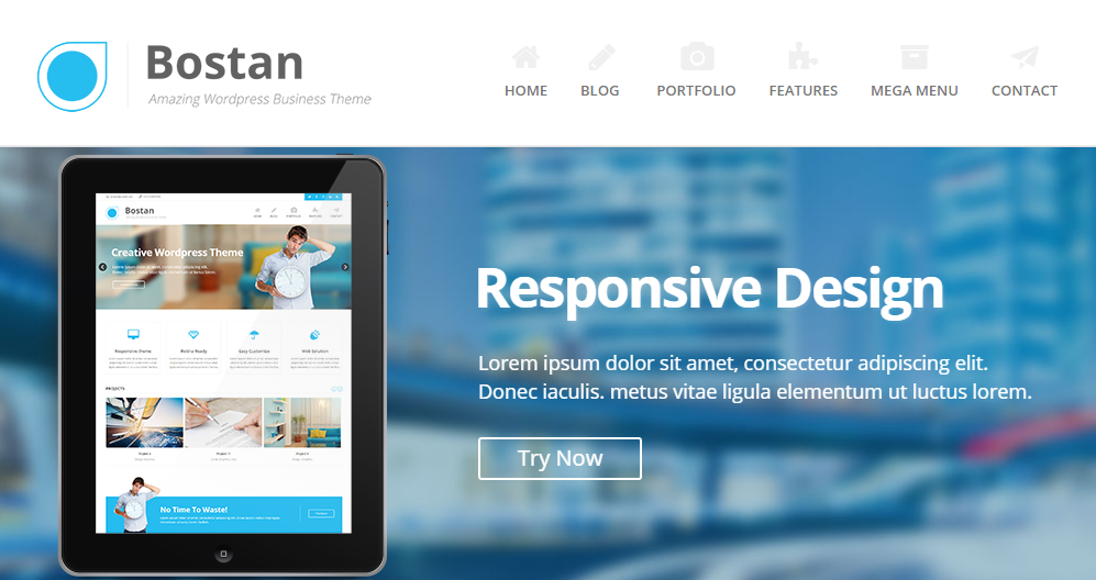 Bostan : business theme