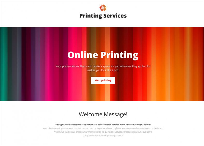 eCommerce landing pages