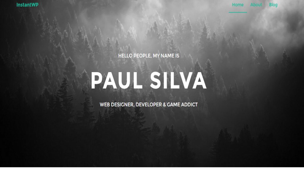 instant : Free WordPress theme