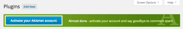 Akismet Anti-Spam Plugin