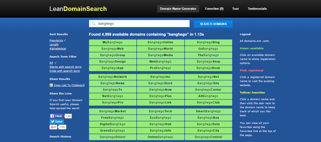 Domain Name Generators, generator,Domain Name Generators