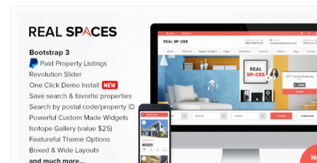 real estate WordPress 