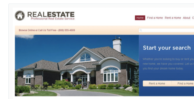 real estate WordPress 