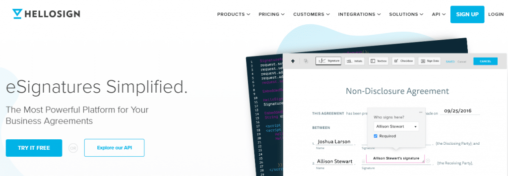 Best eSignature Solutions