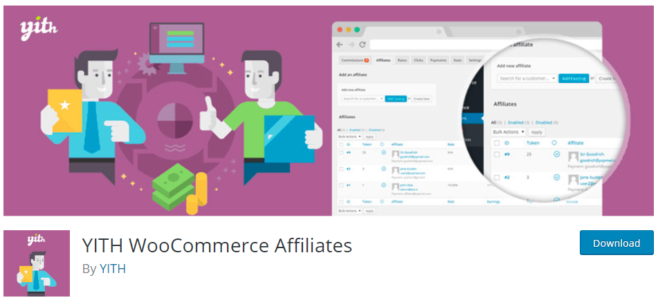 YITH WooCommerce Affilates