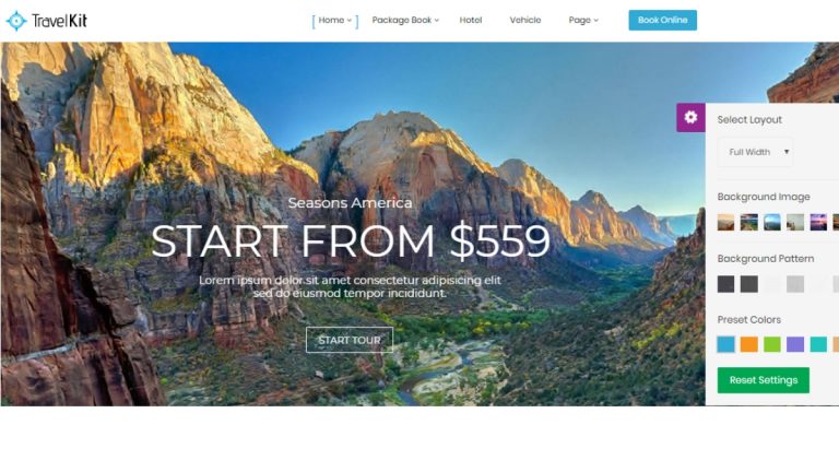 travel and tourism theme