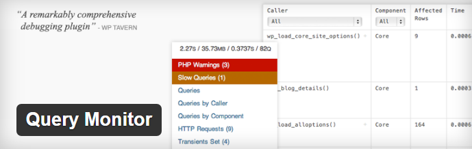 Query Monitor: WordPress Plugin 