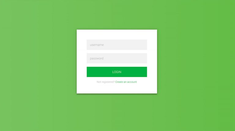 login forms