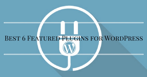 WordPress Featured Plugins