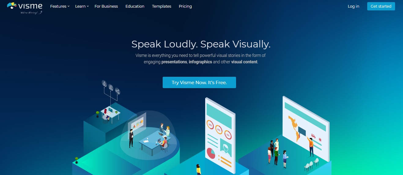 visme- Banner snack Alternatives