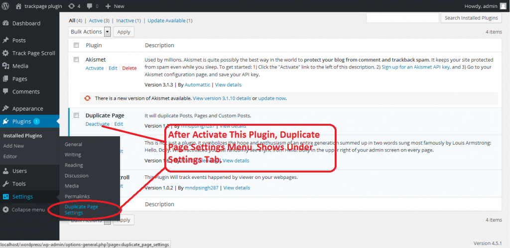 how to duplicate page wordpress
