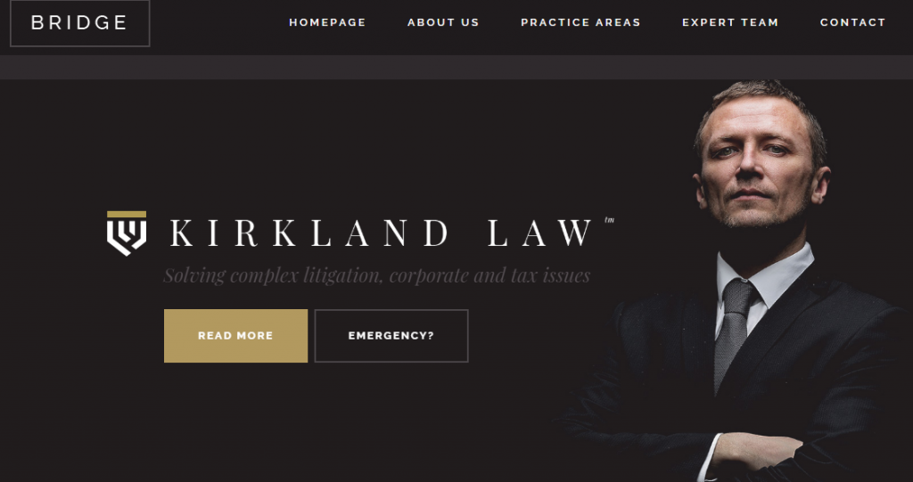 Bridge - Best WordPress Lawyer Theme