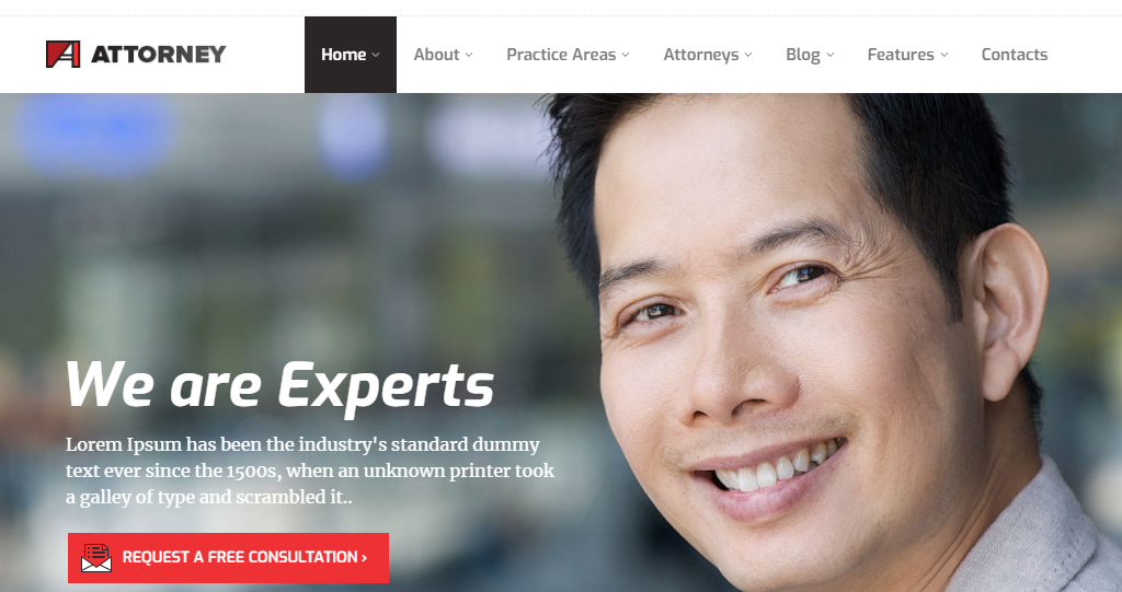 Attorney - lawyer WP Theme