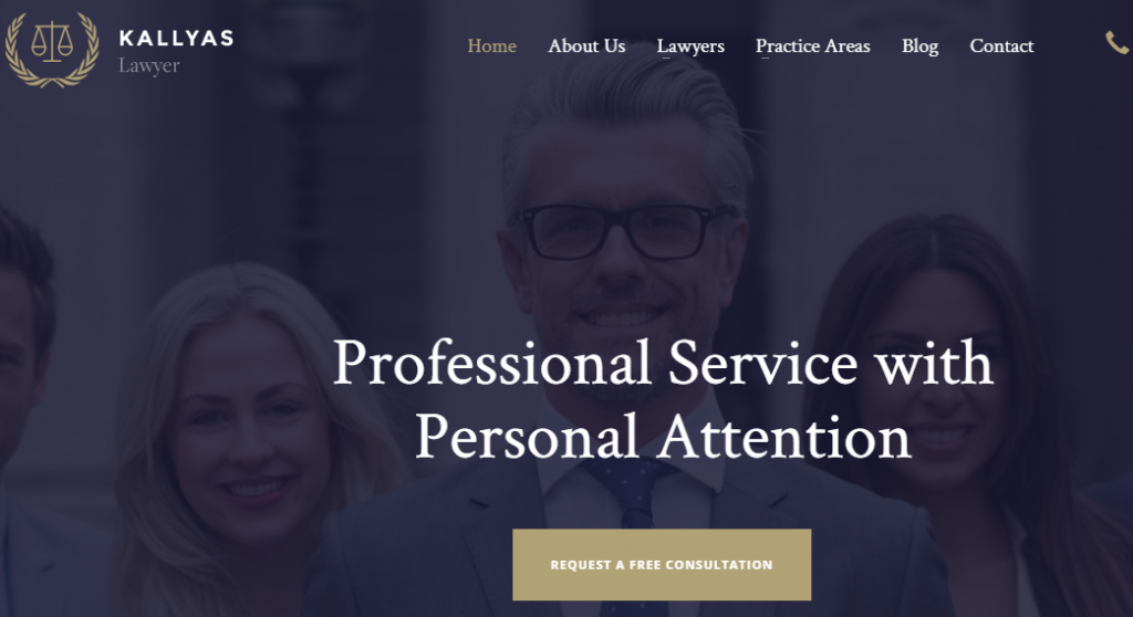 Kallyas - Attorney WordPress Template