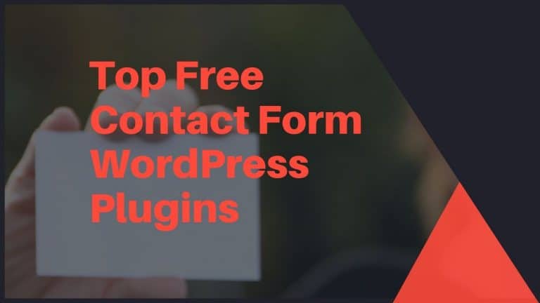 Contact Form WordPress Plugins
