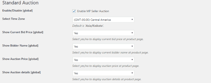 Marketplace -Auction -Plugin