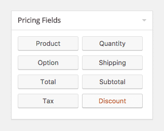discounts via gravity forms