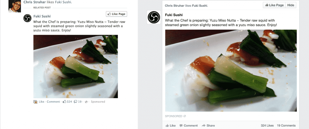 increase Facebook engagement - images