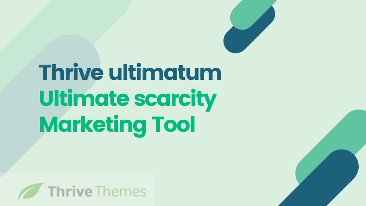 Thrive ultimatum