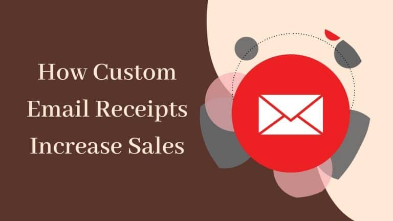 custom email receipt