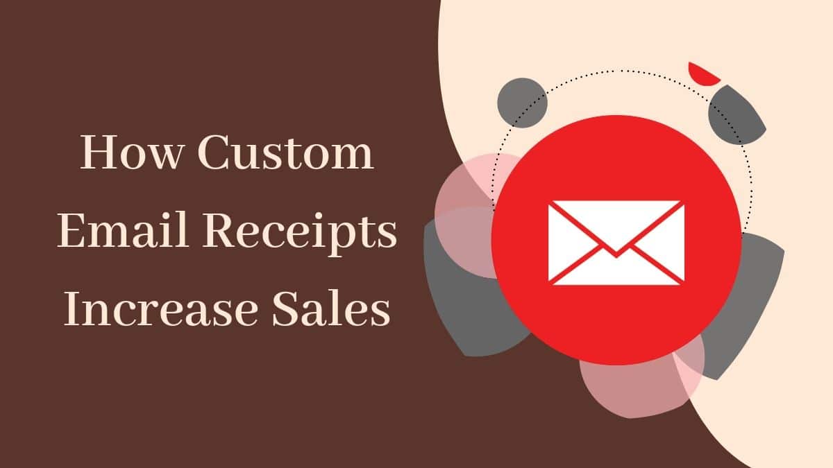 custom email receipt