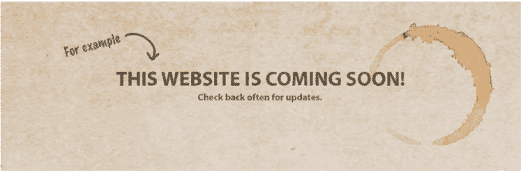 website maintenance mode