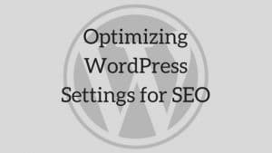 Optimizing for SEO