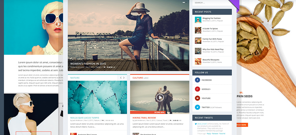 create blogging website