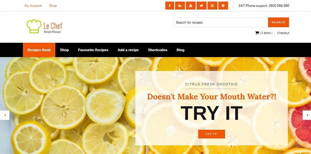 WordPress recipe plugins
