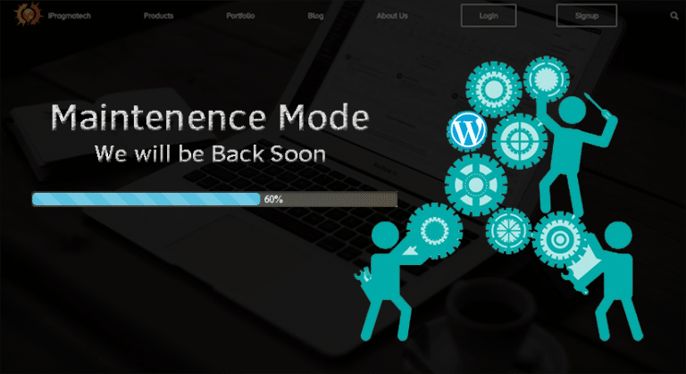 MaintenenceModeWordpressBlog