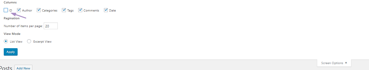 Post and Page ID's