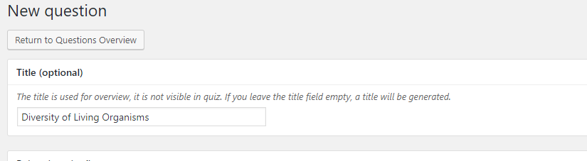 How to set up