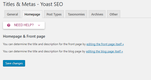 Install Yoast SEO Plugin