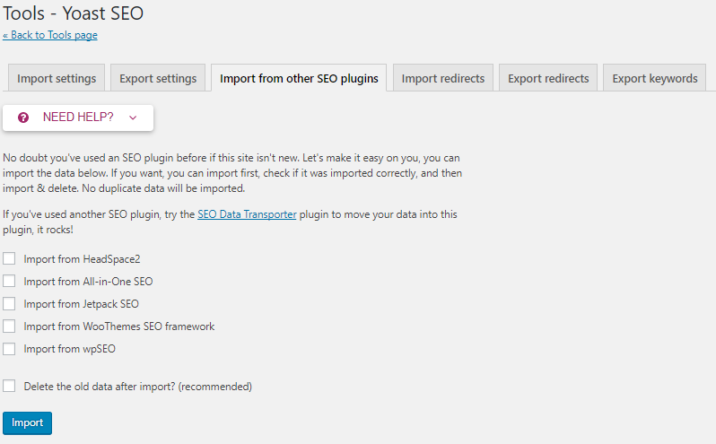Install Yoast SEO Plugin