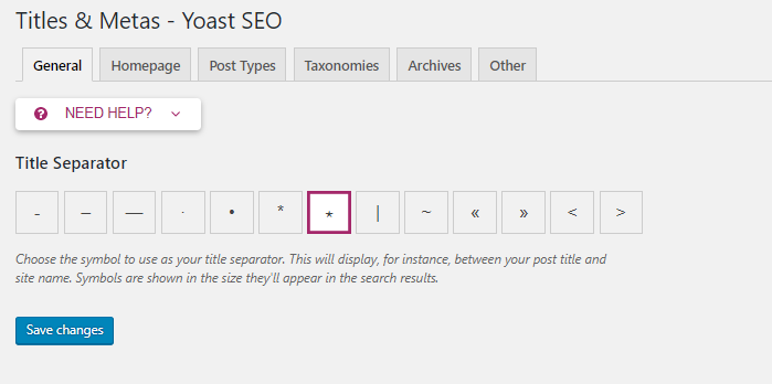 Install Yoast SEO Plugin