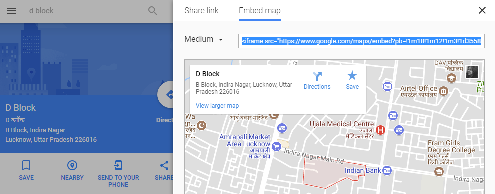 Add Google Maps