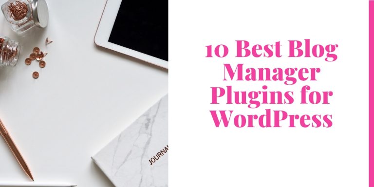 Blog Manager Plugins