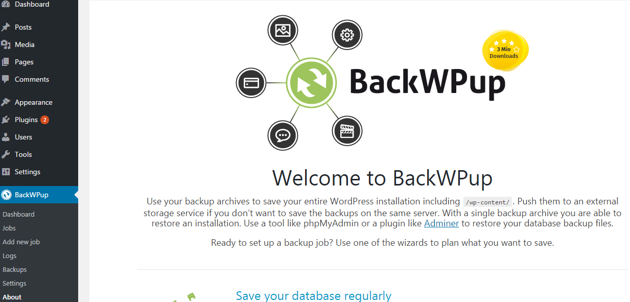 BackWPUp- Best WordPress backup services