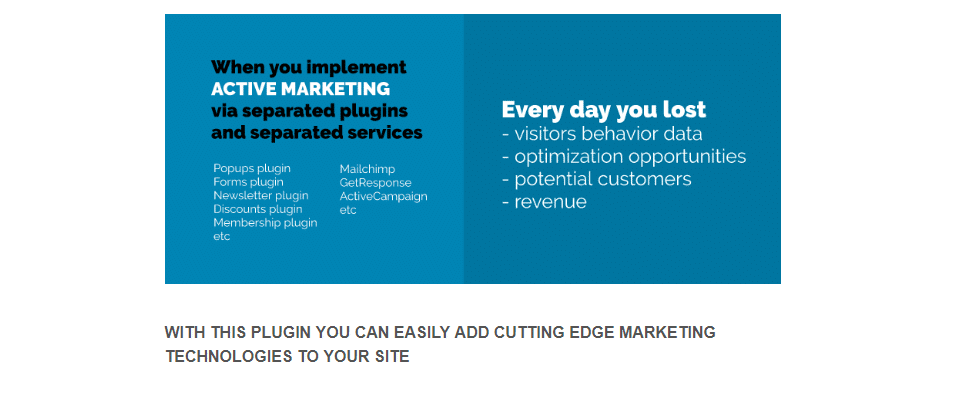 Marketing automation Plugin