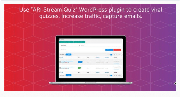 WordPress Quiz Plugins