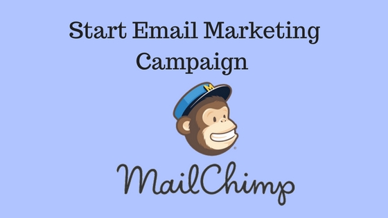 Start Email Marketing Campign