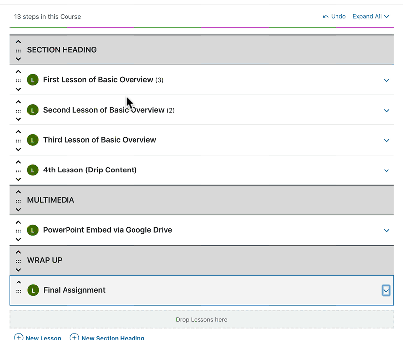 learndash course builder