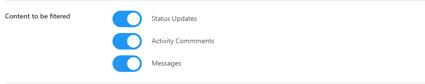 BuddyPress Profanity