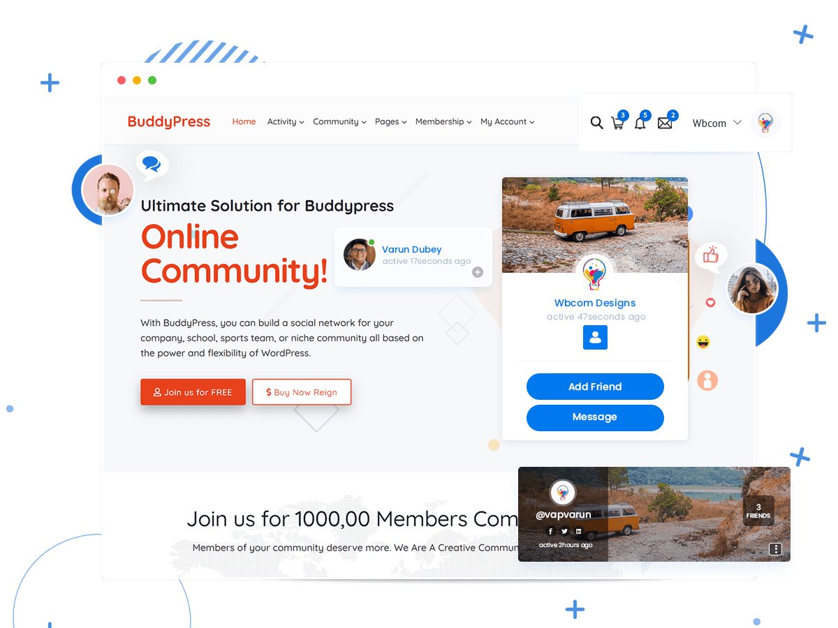 reign-buddypress