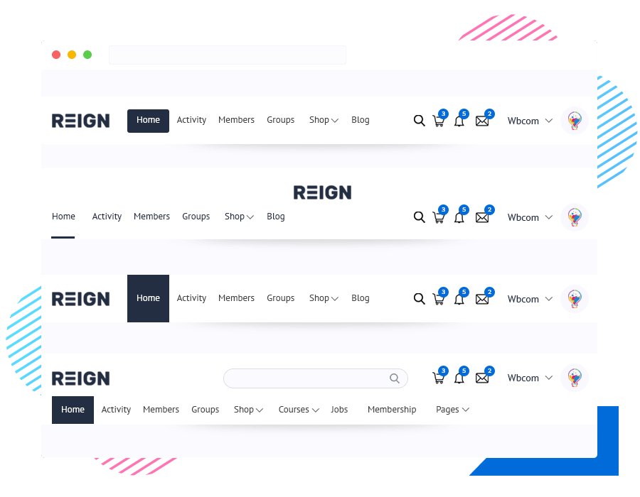 social community theme