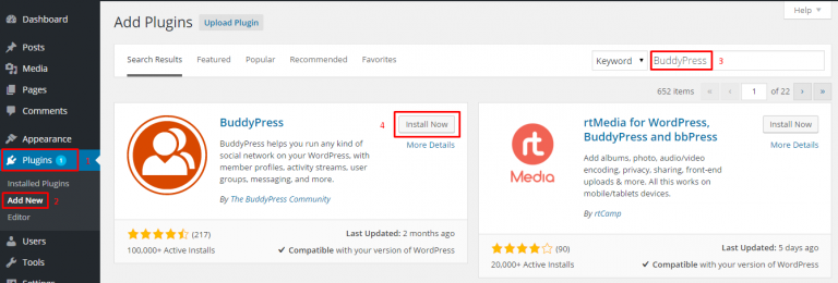 Create a social networking site, Create a social network