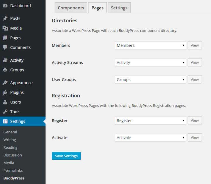 Create a social networking site, Create a social network