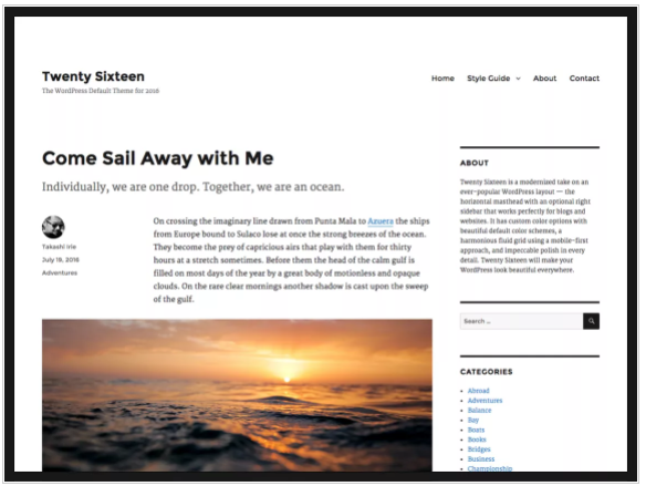 Top mobile themes