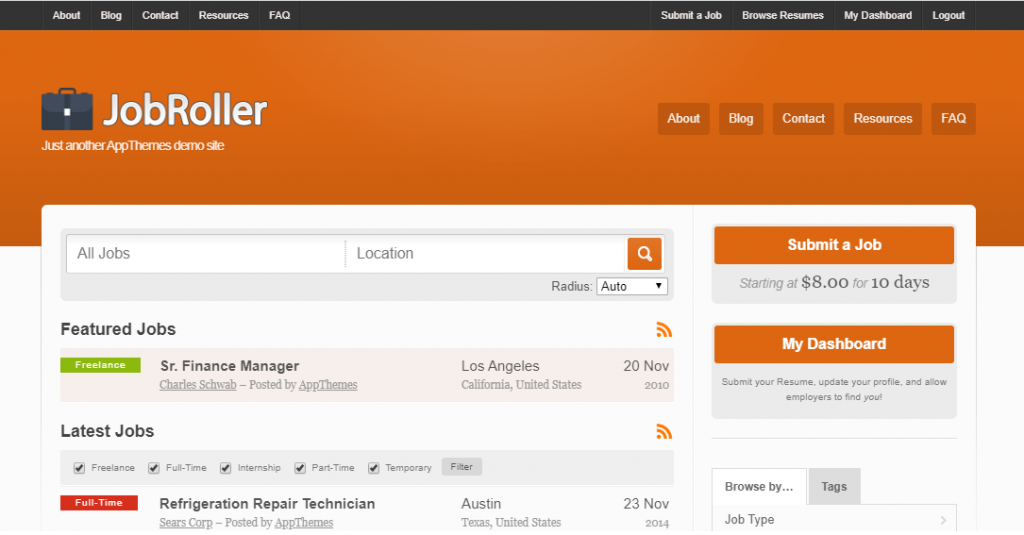 JobRoller by AppThemes